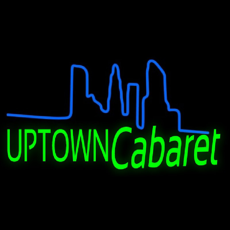 Uptown Cabaret Neonskylt