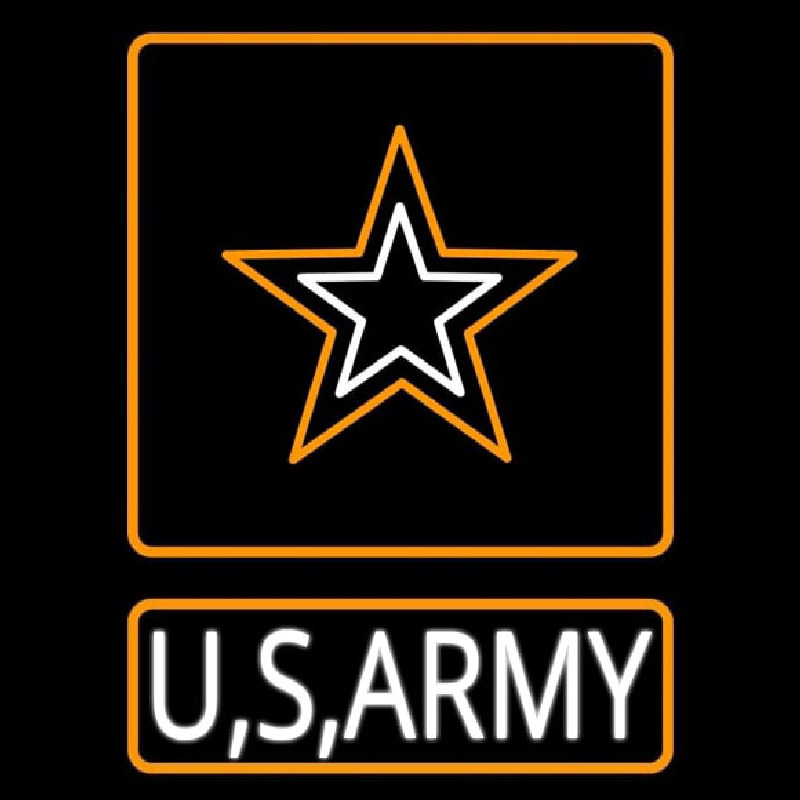 Us Army Neonskylt