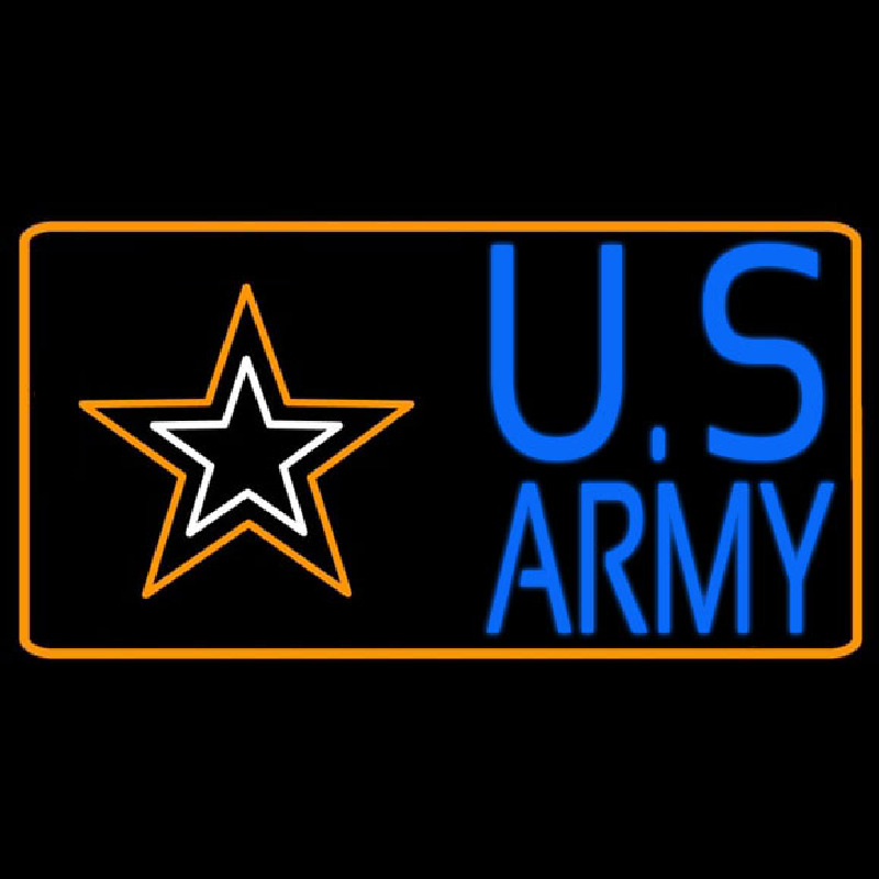 Us Army Neonskylt