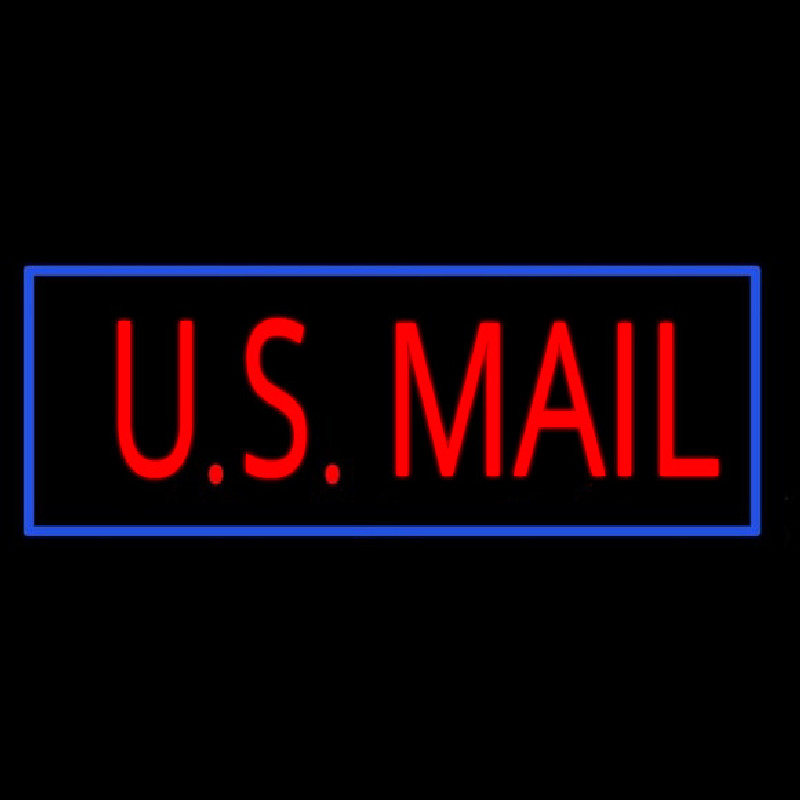 Us Mail Neonskylt