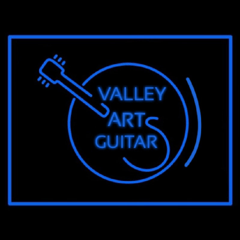 Valley Arts Guitars Logo Neonskylt