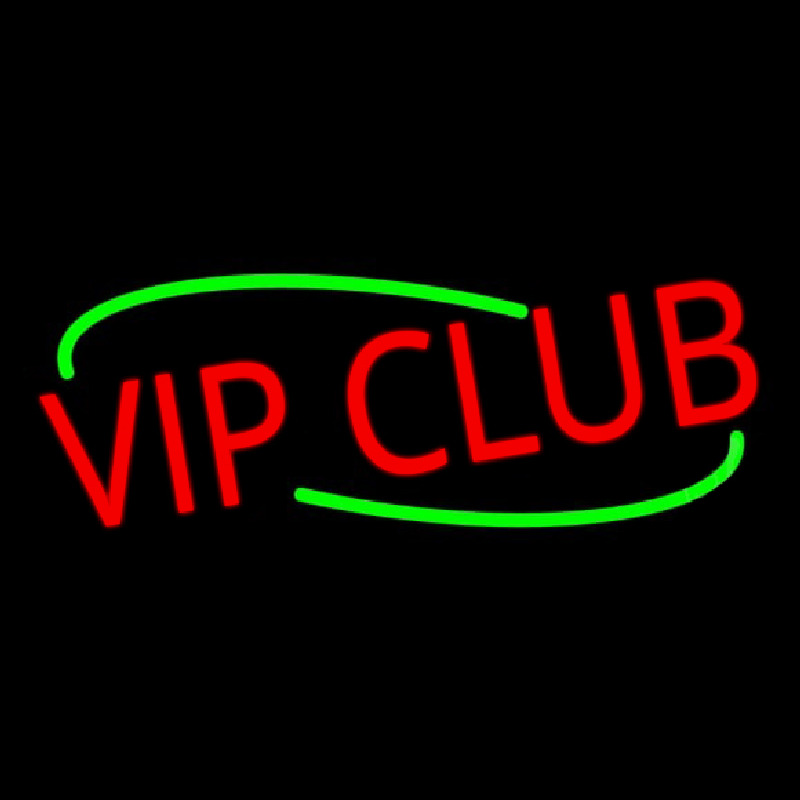 Vip Club Neonskylt