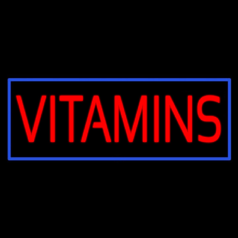 Vitamins Neonskylt