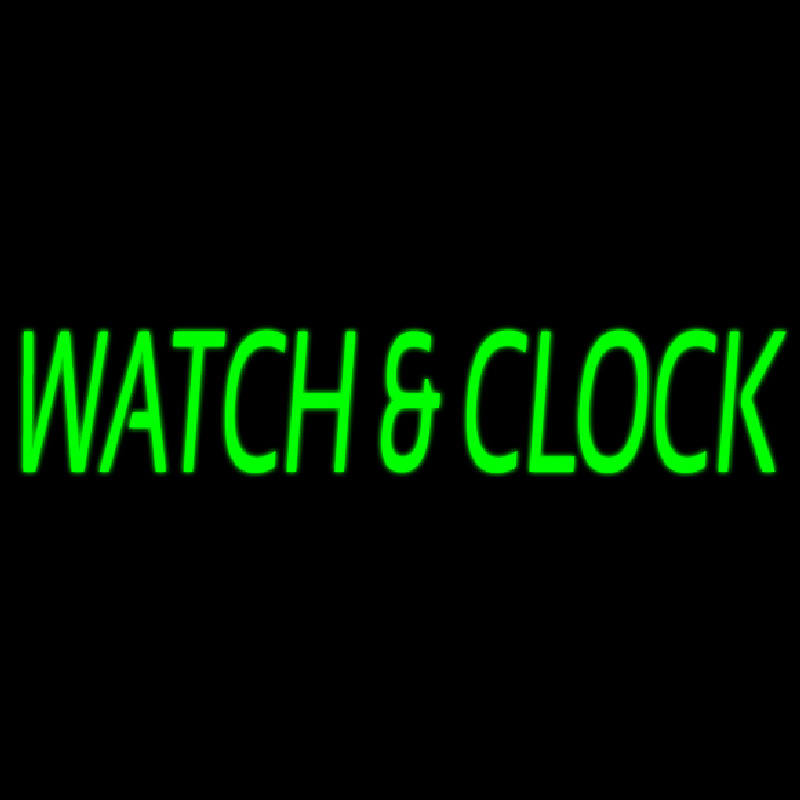 Watch And Clock Neonskylt