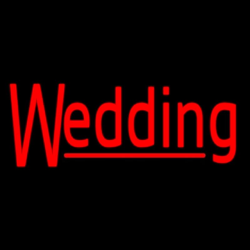 Wedding Neonskylt