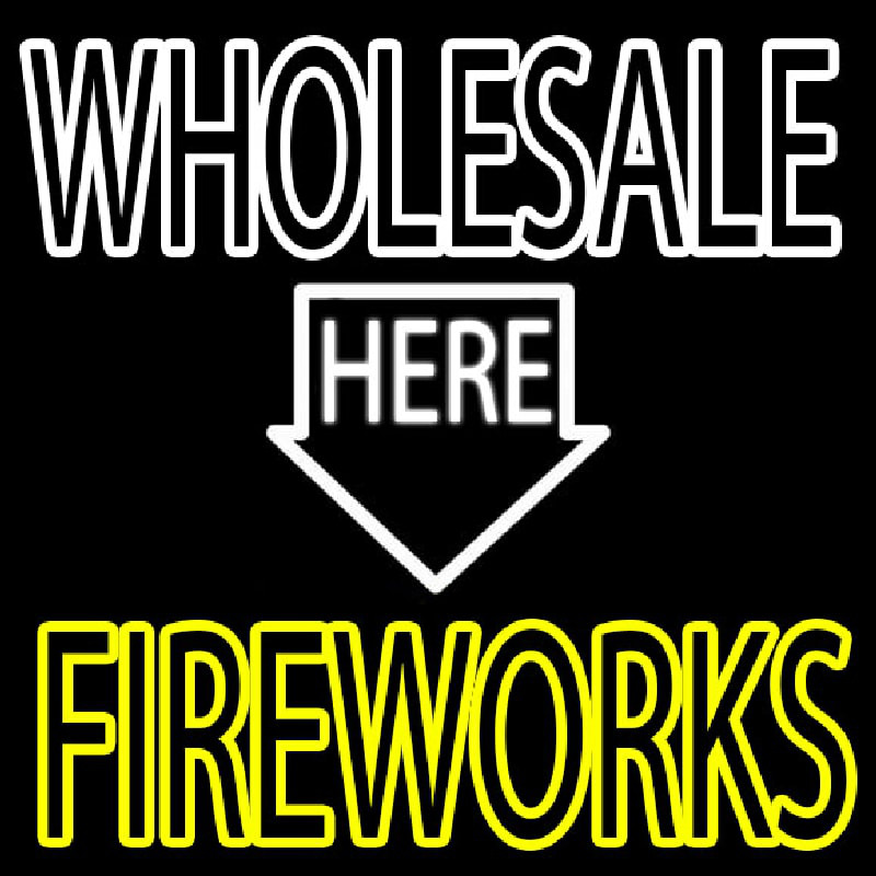 Wholesale Fireworks Here Neonskylt