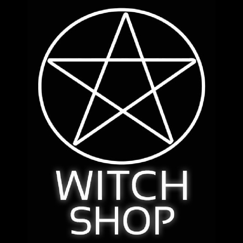 Witch Shop Neonskylt