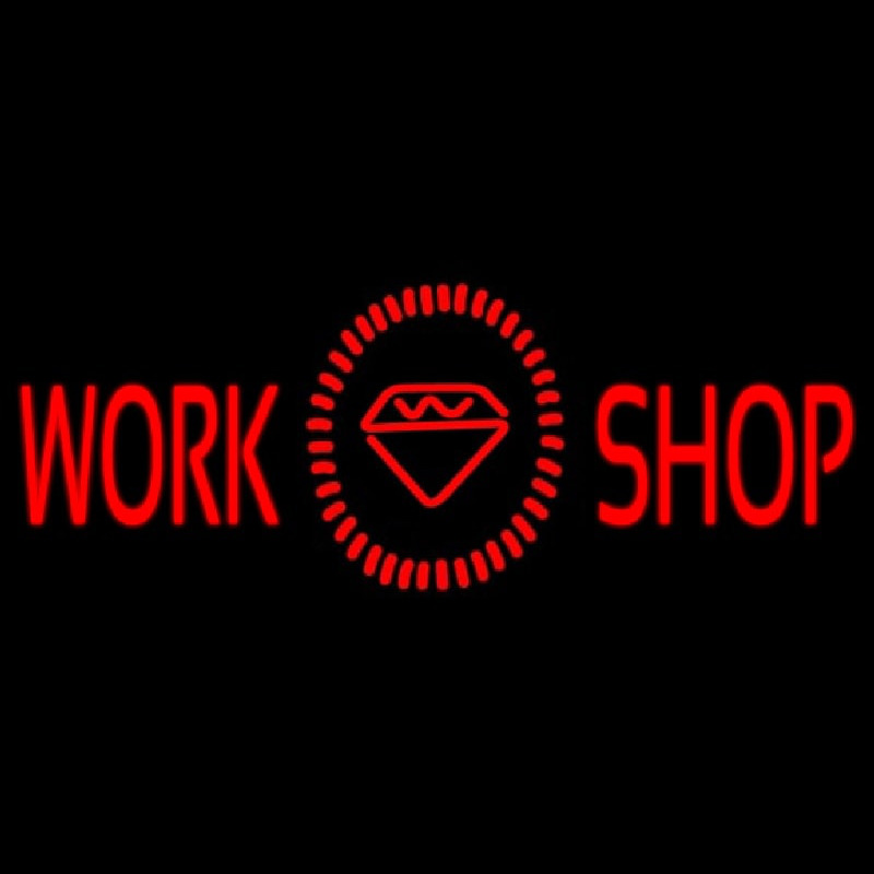 Work Shop Neonskylt