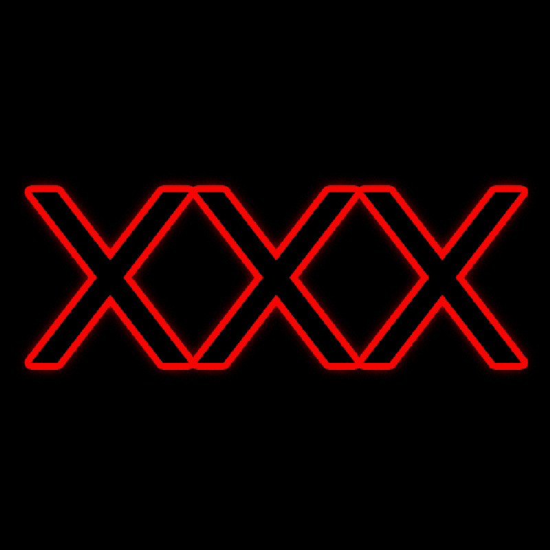 X   Neonskylt