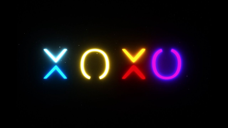 XOXO Neonskylt