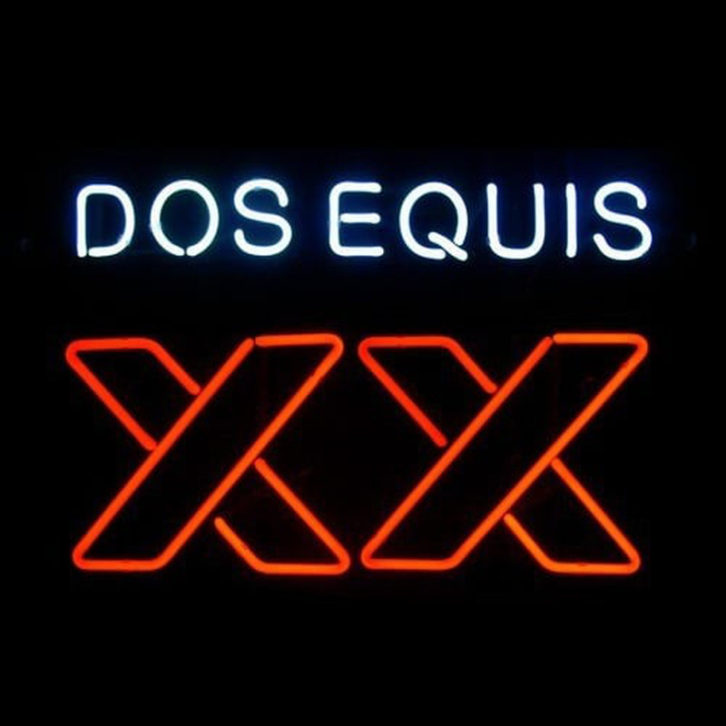 Xx Dos Equis Neonskylt
