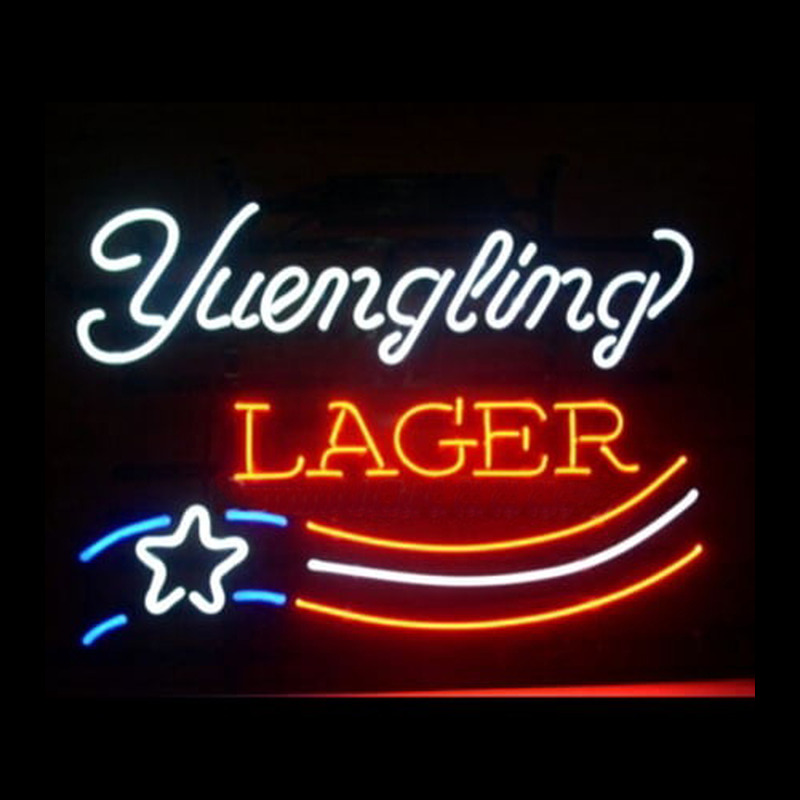 YUENGLING LAGER BEER Neonskylt