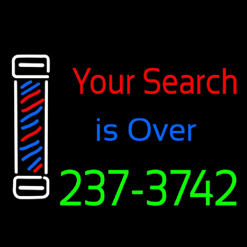 Your Search Is Over Neonskylt