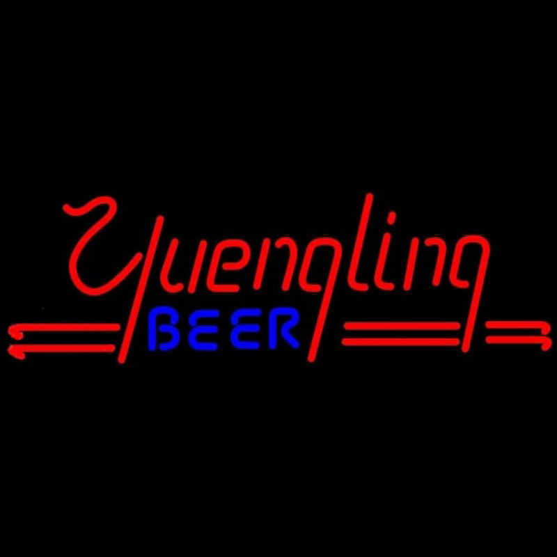 Yuengling Blue Beer Sign Neonskylt