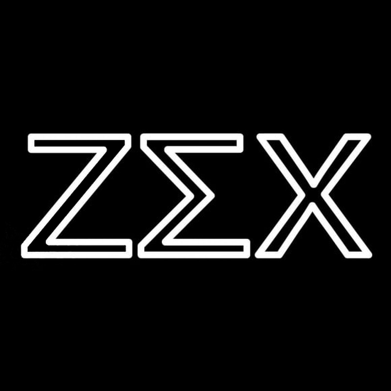 Zeta Sigma Chi Neonskylt