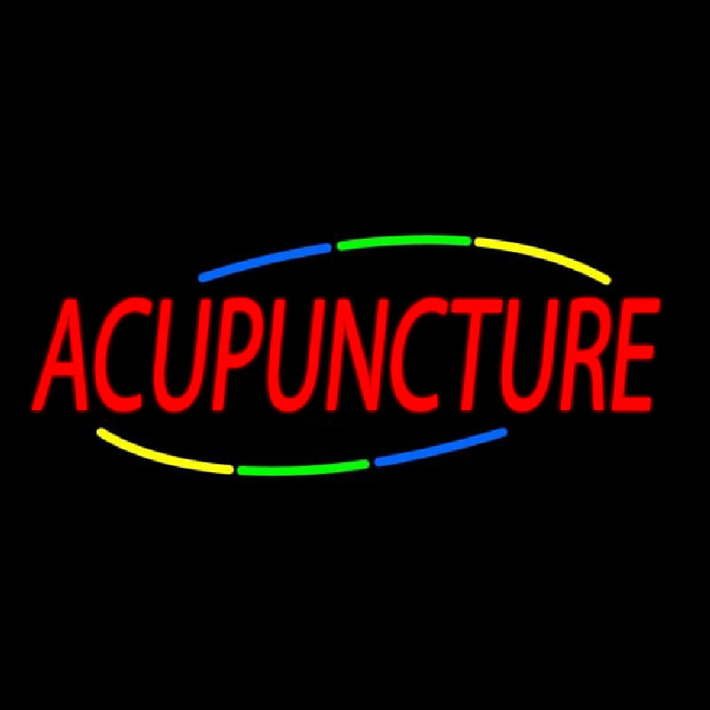 Deco Style Acupuncture Neonskylt