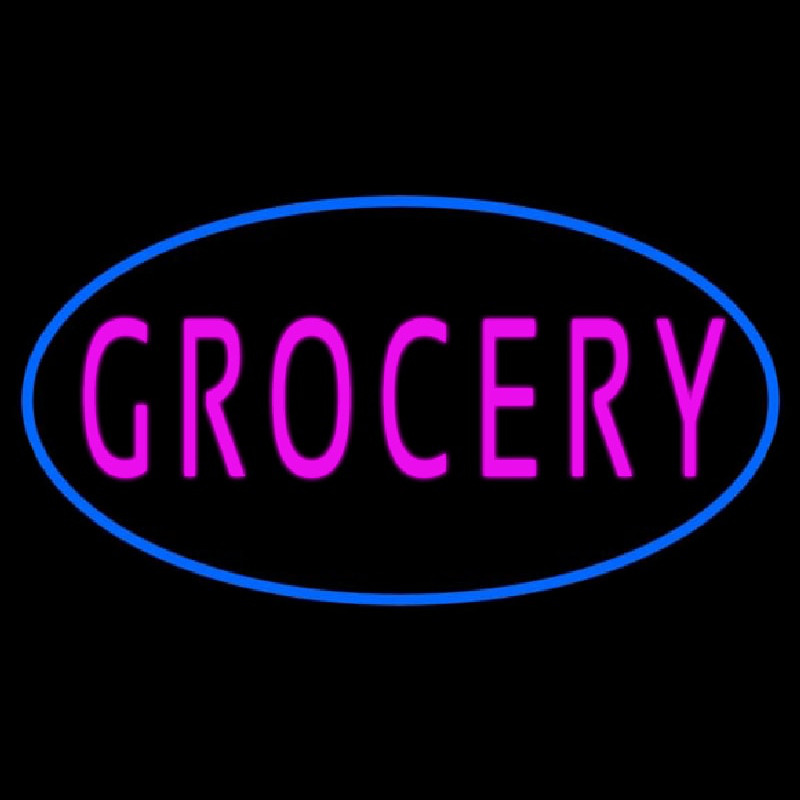 Grocery Neonskylt