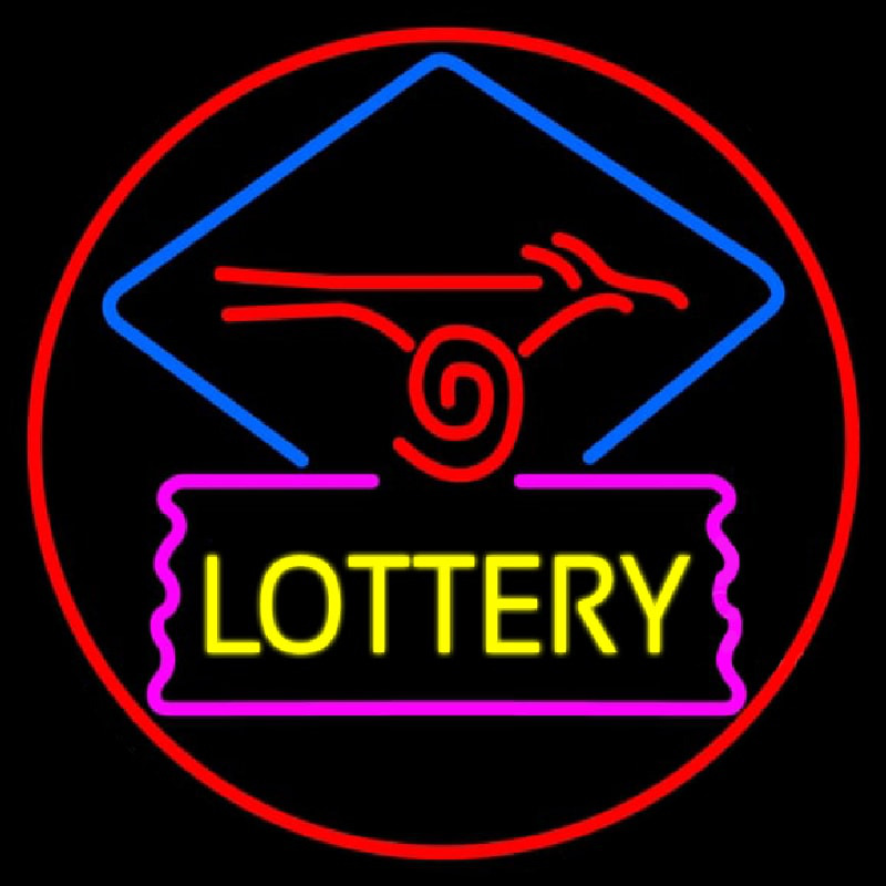 Lottery Logo Neonskylt