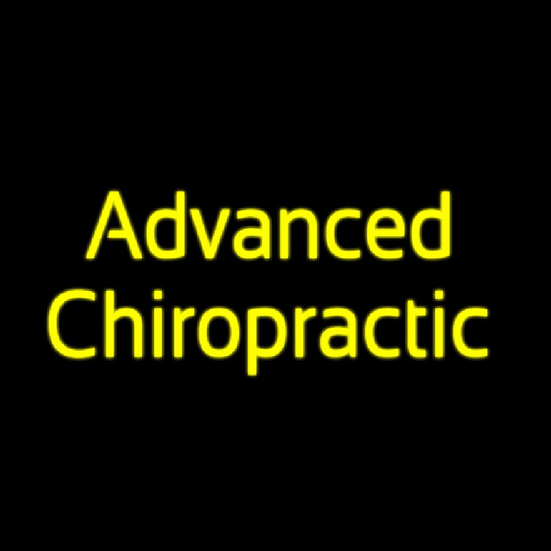 Advanced Chiropractic Neonskylt