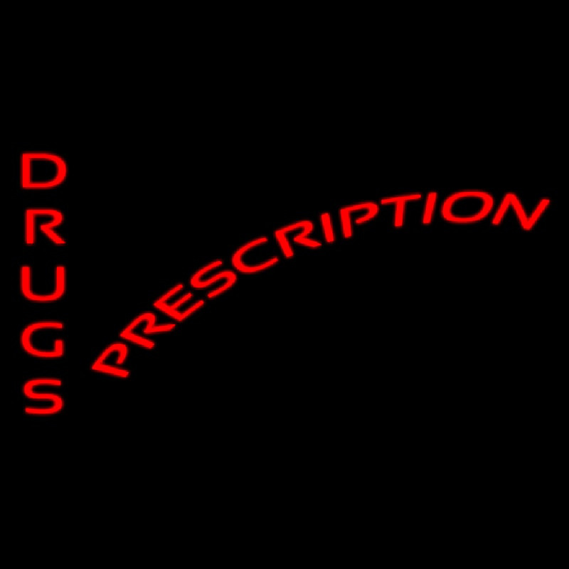 Drugs Prescription Neonskylt