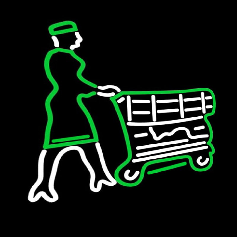 Grocery Logo Neonskylt