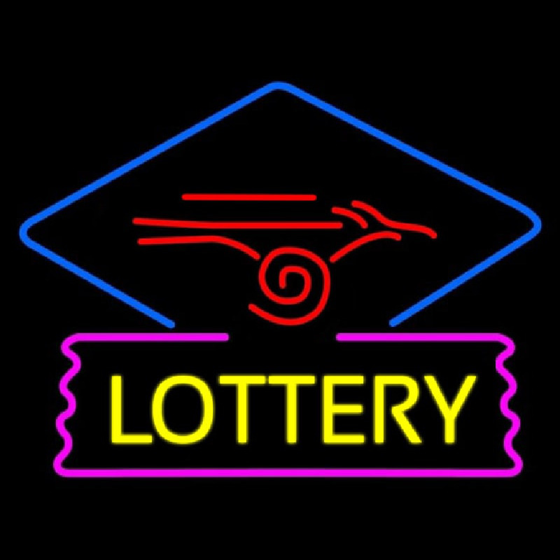 Lottery Logo Neonskylt