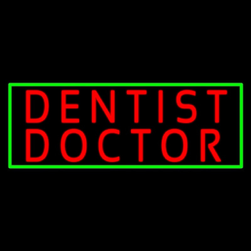 Dentist Doctor Neonskylt