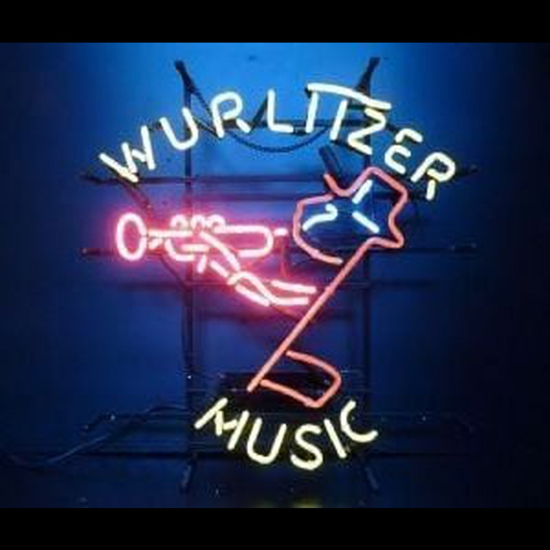 wurlttzer music Neonskylt