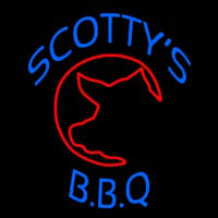  Scottys Bbq Neonskylt