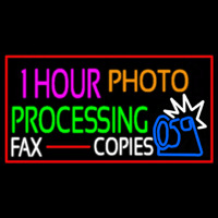 1 Hour Photo Processing Neonskylt