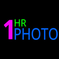 1 Hr Photo Block Neonskylt