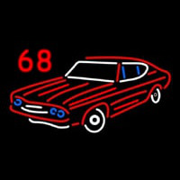 1968 Chevy Chevelle Neonskylt