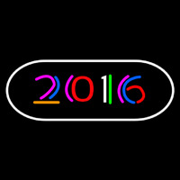 2016 With Border Neonskylt