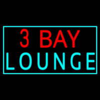 3 Bay Lounge Neonskylt