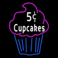 5c Cupcakes Neonskylt