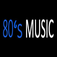 80s Music Neonskylt