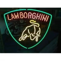 AUTO CAR LOGO Lamborghini Neonskylt