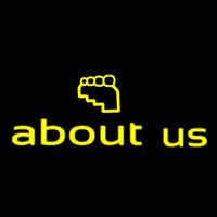 About Us Neonskylt