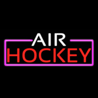 Air Hockey Bar Real Neon Glass Tube Neonskylt