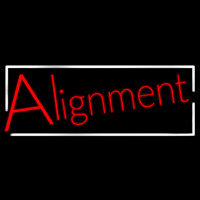 Alignment Neonskylt