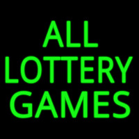 All Lottery Games Neonskylt