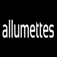 Allumettes Neonskylt