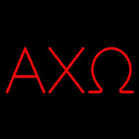 Alpha Chi Omega Neonskylt