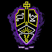 Alpha Kappa Lambda Logo Neonskylt