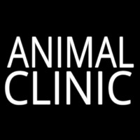 Animal Clinic Block Neonskylt