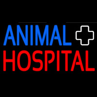 Animal Hospital With Logo Neonskylt