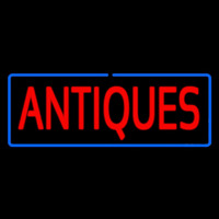 Antiques With Border Neonskylt