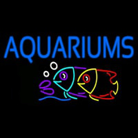 Aquariums Neonskylt