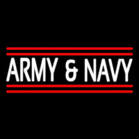 Army And Navy Neonskylt