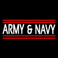 Army And Navy Neonskylt